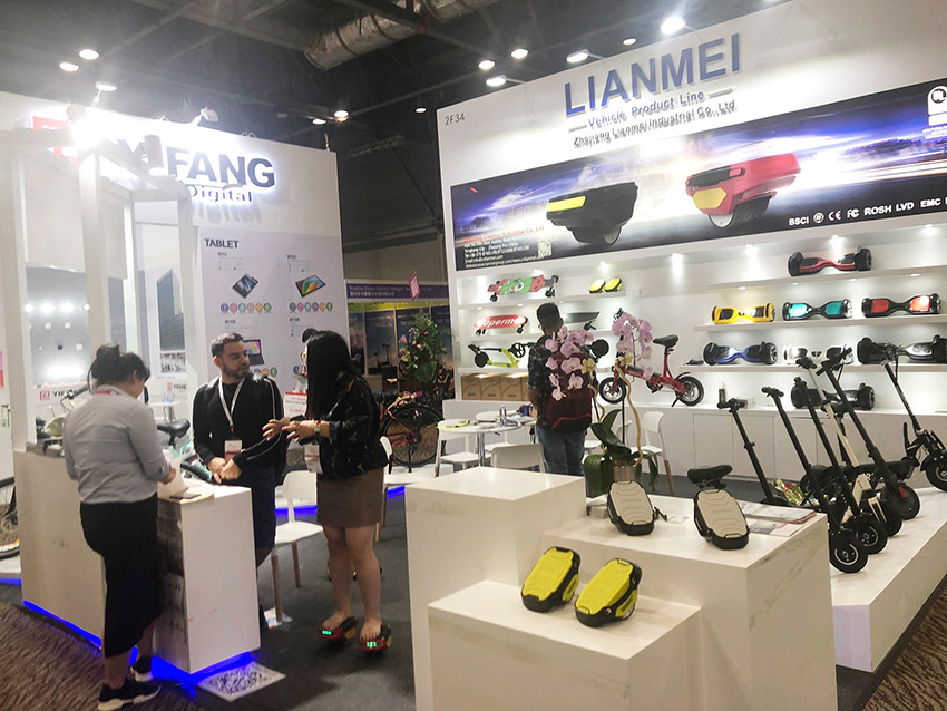 Lianmei attend in Hong Kong Electronics Fair in 2018